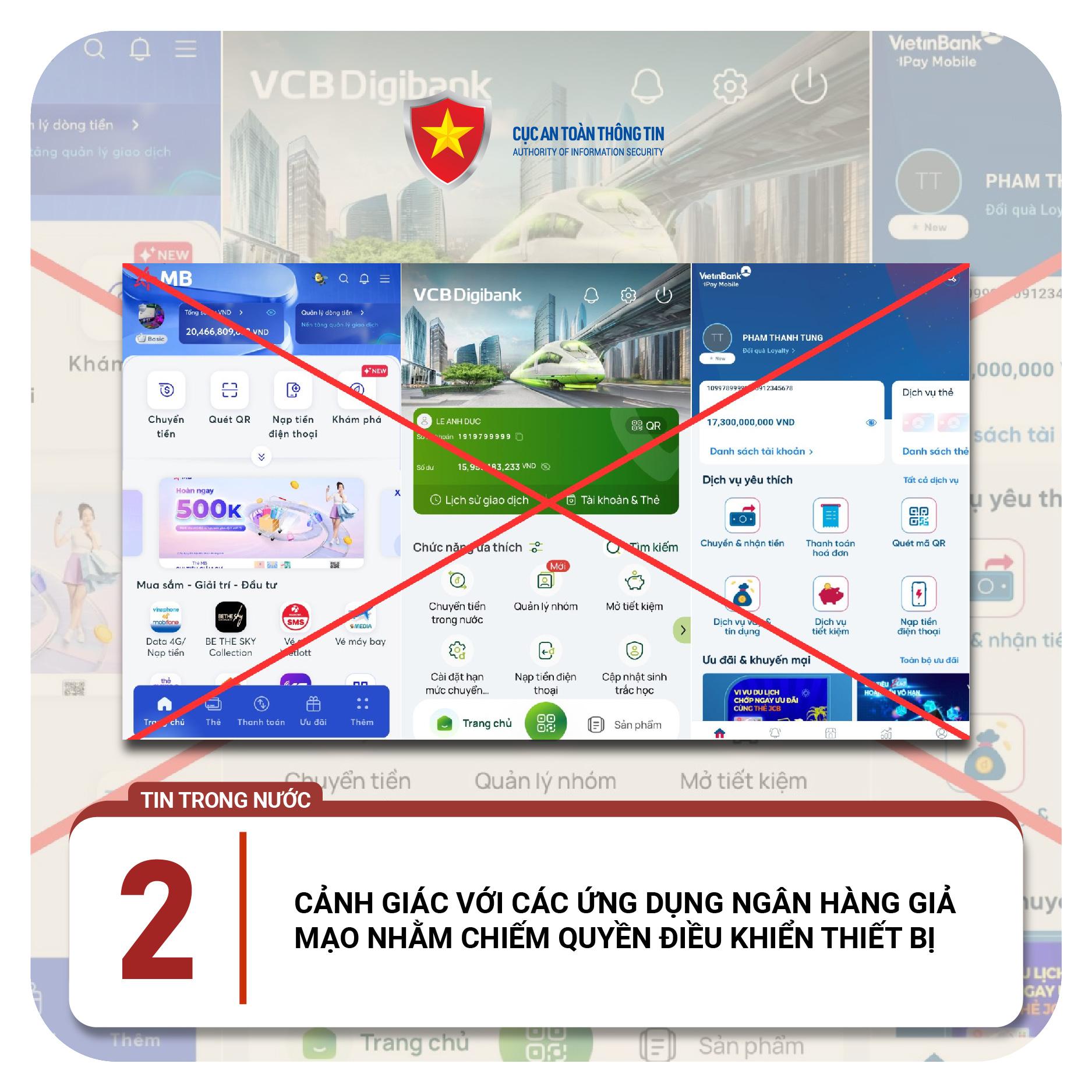 Cảnh báo lừa đảo từ thiện và giả mạo app ngân hàng